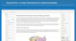 Desktop Screenshot of dehuancayo.com